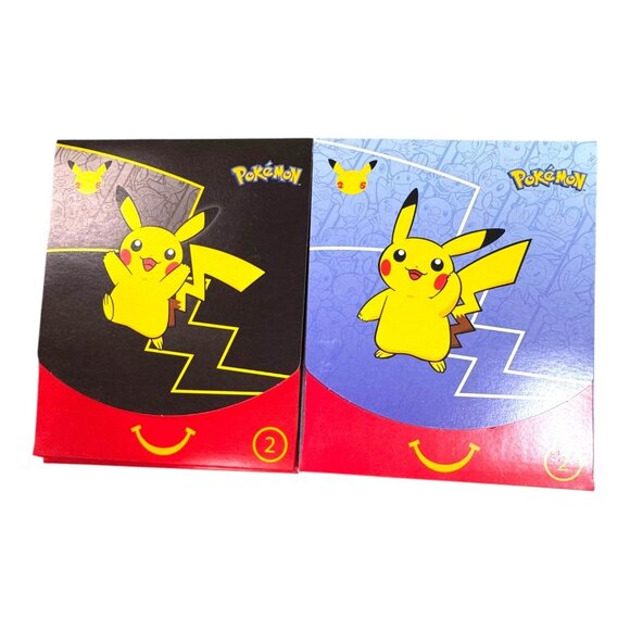 7x Lot of Pokemon 25th Anniversary 2021 McDonalds Promo Packs Sealed Plus Cards - Picture 4 of 6